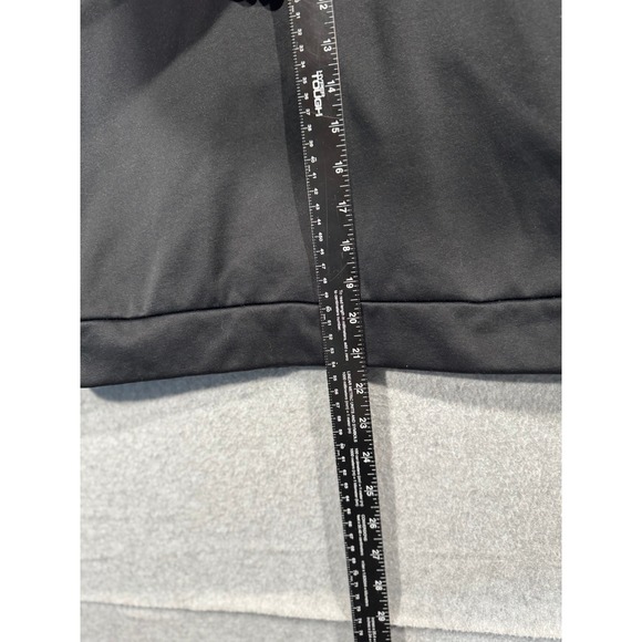 Under Armour Hoodie Pullover Fleece Lined Activewear Black Red YLG/JG - Picture 12 of 12